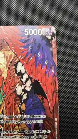 One Piece - St. Marcus Mars (Alt Art) OP13-091 R Foil - Carrying On His Will -NM - Image 3