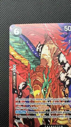 One Piece - St. Marcus Mars (Alt Art) OP13-091 R Foil - Carrying On His Will -NM - Image 4