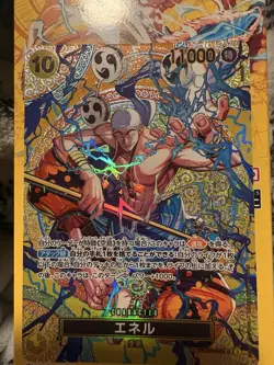 One Piece Enel EB02-052 JP NM Super Rare Foil Kami’s OP15 possible psa Mint 9 - Image 4