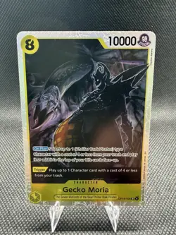 Bandai One Piece CCG Gecko Moria Super Rare OP14-104 Seven Warlords - Image 1