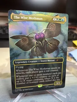 The Wise Mothman (2455) R Fallout: Rad Secret Lair Foil MTG NM - Image 2