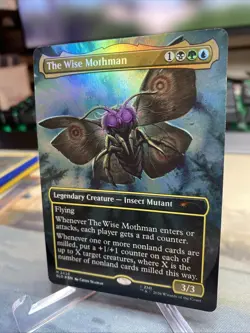 The Wise Mothman (2455) R Fallout: Rad Secret Lair Foil MTG NM - Image 3