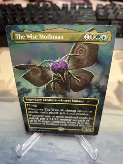 The Wise Mothman (2455) R Fallout: Rad Secret Lair Foil MTG NM - Image 4