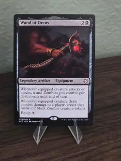 MTG Wand of Orcus Commander: Adventures in the Forgotten Realms Regular - Image 1