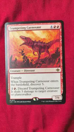 MTG Trumpeting Carnosaur - The Lost Caverns of Ixalan (LCI) - Image 1