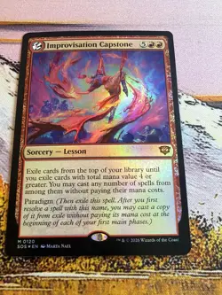 Improvisation Capstone - Foil - Secret of Strixhaven - SOS M 0120 - Image 3