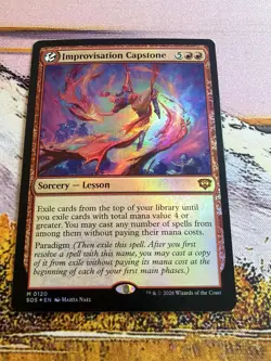 Improvisation Capstone - Foil - Secret of Strixhaven - SOS M 0120 - Image 5