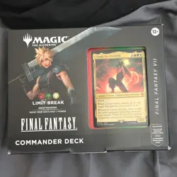 Magic: The Gathering Universes Beyond Final Fantasy Commander Deck Cloud Strife - Image 1