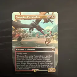 [1x] Swooping Pteranodon - Borderless Near Mint, English The Lost Caverns of Ixa - Image 1