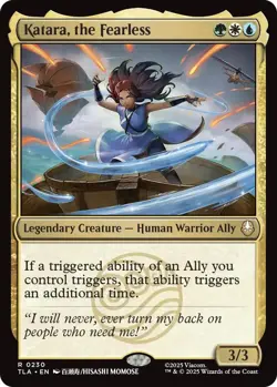 MTG Foil Katara, the Fearless 230 Avatar: The Last Airbender Magic - Image 1