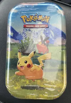Pokemon Mega Evolution Ascended Heroes Pikachu & Tepig Mini Tin Factory Sealed - Image 1