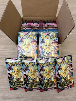 Pokemon Lot Of 50x Ascended Heroes Packs - FACTORY SEALED - Image 1