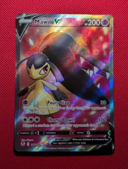 Mawile V (Full Art) 178/195 Swsh12: Silver Tempest Holo Pokemon TCG (NM) - Image 1