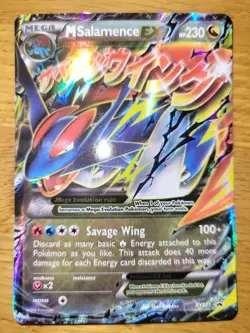 2016 Pokemon # XY171 M Salamence EX Holo Black Star Promo EX-NM 1/2 PRICE SHIPPN - Image 1