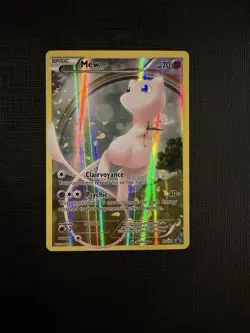 Pokemon Mew TCG XY110 Holo Black Star Promo Full Art 2016 NM/VLP - Image 1