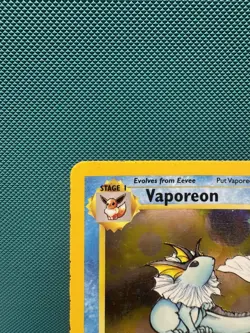 Pokemon - Vaporeon - 12/64 Jungle Holo MP - Image 2