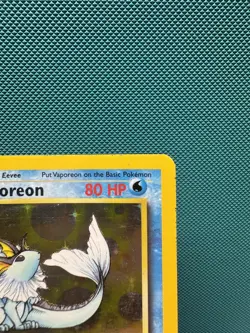 Pokemon - Vaporeon - 12/64 Jungle Holo MP - Image 3