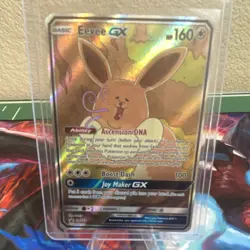 Pokemon Eevee GX SM233 SM Promo Full Art Holo Basic 160HP EN - Image 1