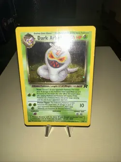 2000 Pokemon Team Rocket Dark Arbok 19/82 Non Holo Rare MP/HP - Image 2