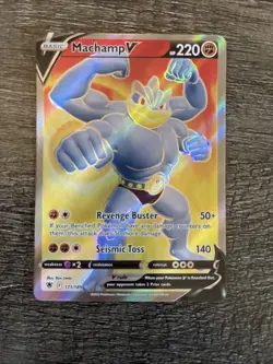 Pokemon TCG Machamp V Ultra Rare 171/189 Astral Radiance Full Art - Image 1