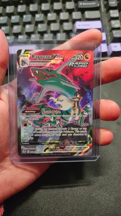 Pokemon Rayquaza VMAX TG20/TG30 Silver Tempest Trainer Gallery Swsh12 Holo - Image 1