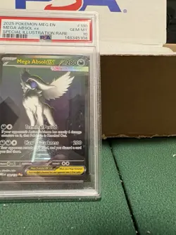 Pokemon TCG: Mega Absol ex Mega Evolution Special Illustration Rare #180, PSA 10 - Image 4