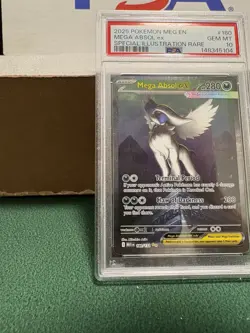 Pokemon TCG: Mega Absol ex Mega Evolution Special Illustration Rare #180, PSA 10 - Image 5