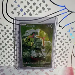 Pokemon Caterpie 172/165 Scarlet & Violet 151 Illustration Rare Holo 50 HP Engl… - Image 1