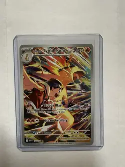 Pokemon Ethan's Typhlosion 190/182 Destined Rivals Illustration Rare Holo 170HP - Image 1