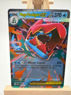 Mega Feraligatr ex 043/217 ME: Ascended Heroes NM Pokemon Double Rare - Image 1