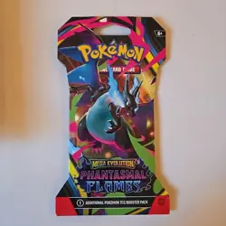 Pokemon TCG Mega Phantasmal Flames Booster Pack - Random Art - Image 1