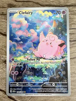 Pokemon TCG Perfect Order Clefairy 094/088 Illustration Rare Full-Art! Clean - Image 1