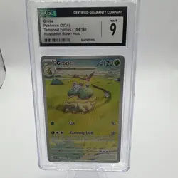 The Pokemon Company Grotle 164/162 Temporal Forces Illustration Rare Holo 120 HP - Image 1