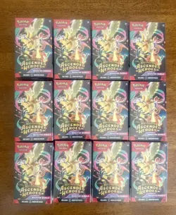 12x Pokemon Mega Evolution-Ascended Heroes Booster Bundle (6 Packs each) Sealed✨ - Image 1