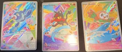 Pokemon TCG First Partner promo Lot - Litten, Popplio, Rowlet - Image 1
