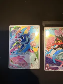 Pokemon TCG First Partner promo Lot - Litten, Popplio, Rowlet - Image 2