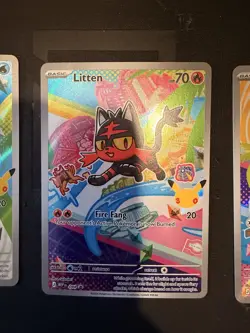 Pokemon TCG First Partner promo Lot - Litten, Popplio, Rowlet - Image 3