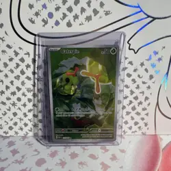 Pokemon Caterpie 172/165 SV Scarlet & Violet 151 Illustration Rare Full Art Holo - Image 1