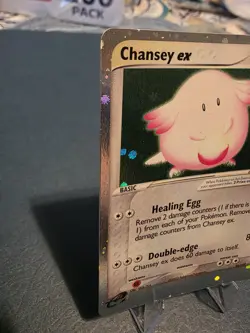 Pokemon TCG Chansey ex 96/109 Ultra Rare Ruby Sapphire LP Excellent! - Image 3