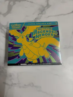 Pokemon Elite Trainer Box Mega Evolution Ascended Heroes Dragonite Zekrom - Image 1