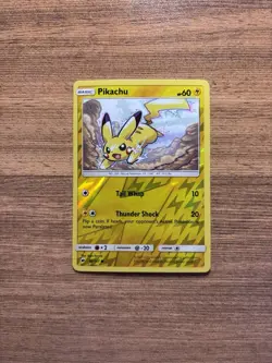 2017 Pokemon SM Burning Shadows Pikachu Reverse Holo #40/147 - Image 1