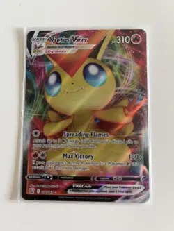 Victini Vmax 022/163 Ultra Rare Holo Near Mint Condition Battle Styles - Image 1