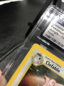 J4 - Clefable 1999 Jungle HOLO (1/64 Pokemon) CGC NM 8 - Image 4