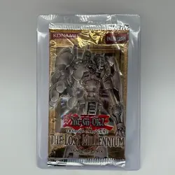 Yugioh The Lost Millennium 2005 Unlimited Booster Pack Factory Sealed - Image 1