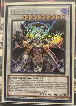 Yugioh! Chaos Angel - CYAC-EN044 - Secret Rare - 1st Edition Near Mint, English - Image 1