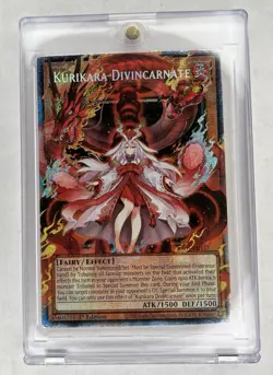 Yu-Gi-OH Kurikara Divincarnate Full Art Starlight 1st Ed EN147 Rarity Coll 5 - Image 2