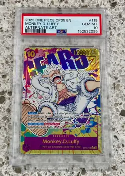 One Piece OP05-119 Awakening of the New Era - Monkey.D.Luffy (Alternate Art) - Image 1
