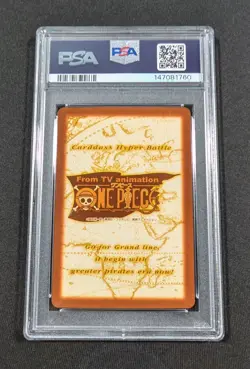 2001 Japanese One Piece CHB Luffy H16 PSA 10 GEM MINT Grand Line Comp. 2 - Image 2
