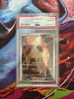 Charmander Scarlet Violet 151 Card 168/165 Art Rare PSA 10 Pokemon TCG Gem Mint - Image 5