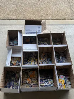 15000 Bulk Pokemon Cards Lot Huge 65LBS Modern Era 2014-2025 - Image 1